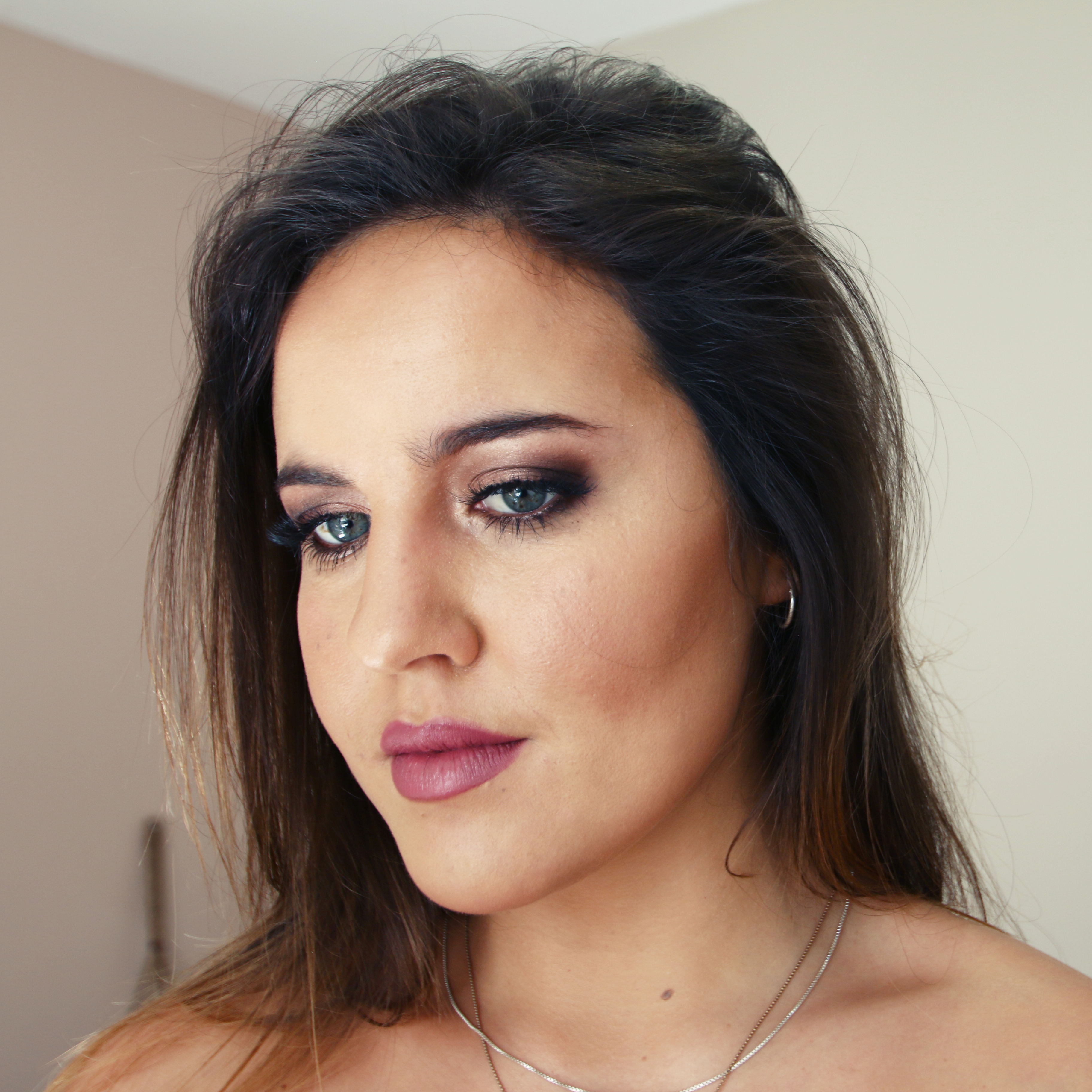Styled luxury make-up look